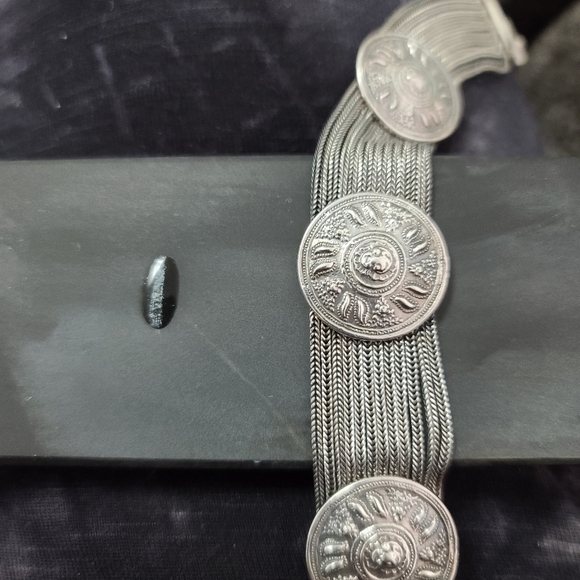 *Vintage Byzantine Style 925 Bracelet - Picture 9 of 10